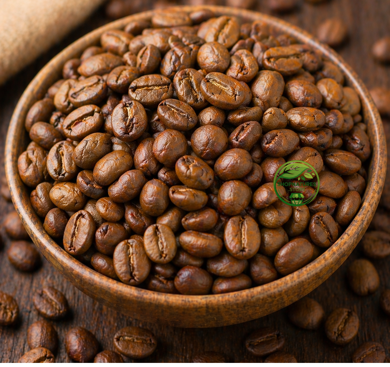 Roasted Coffee Beans | Medium & Dark Roast | 100% Arabica Fresh Roasted Coffee Beans