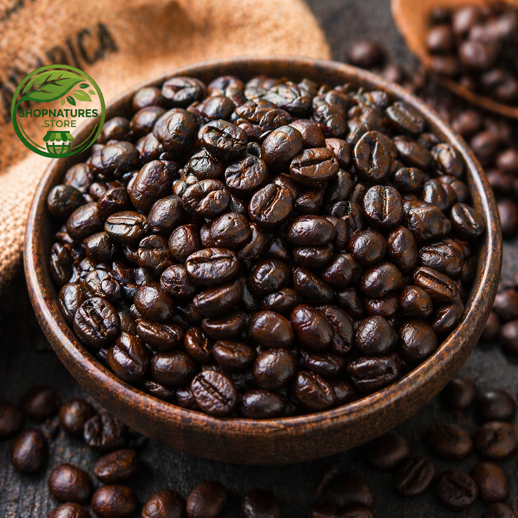 Roasted Coffee Beans | Medium & Dark Roast | 100% Arabica Fresh Roasted Coffee Beans