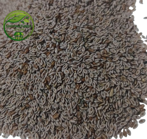 Edible Isabgol Seeds (Plantago ovata) - Psyllium Seeds – 100% Natural Psyllium Seeds | Herbal Fiber Seeds