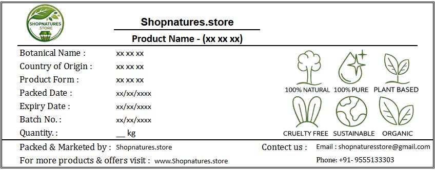 Ashwagandha Powder - (Withania Somnifera) | 100% Natural & Pure Powder
